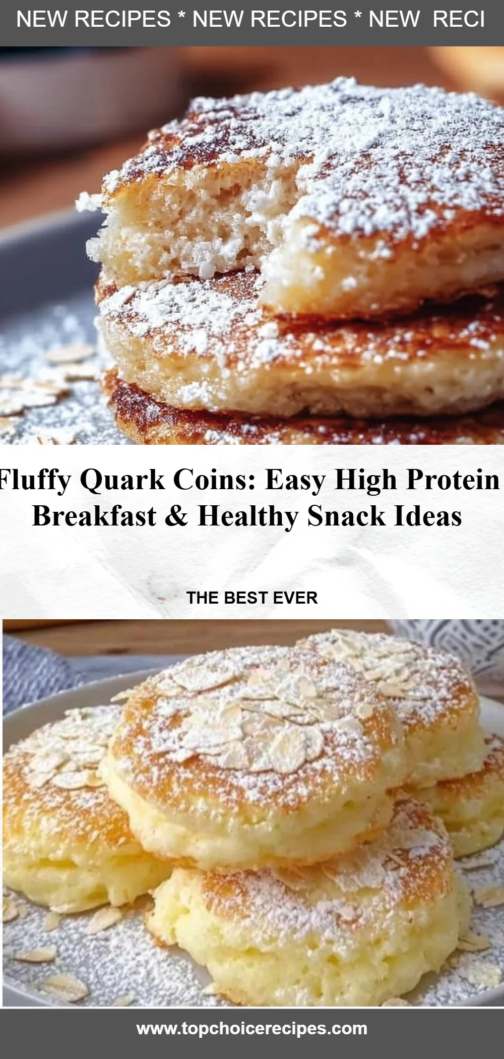 Quark Coins with Oatmeal 6 Quark Coins with Oatmeal