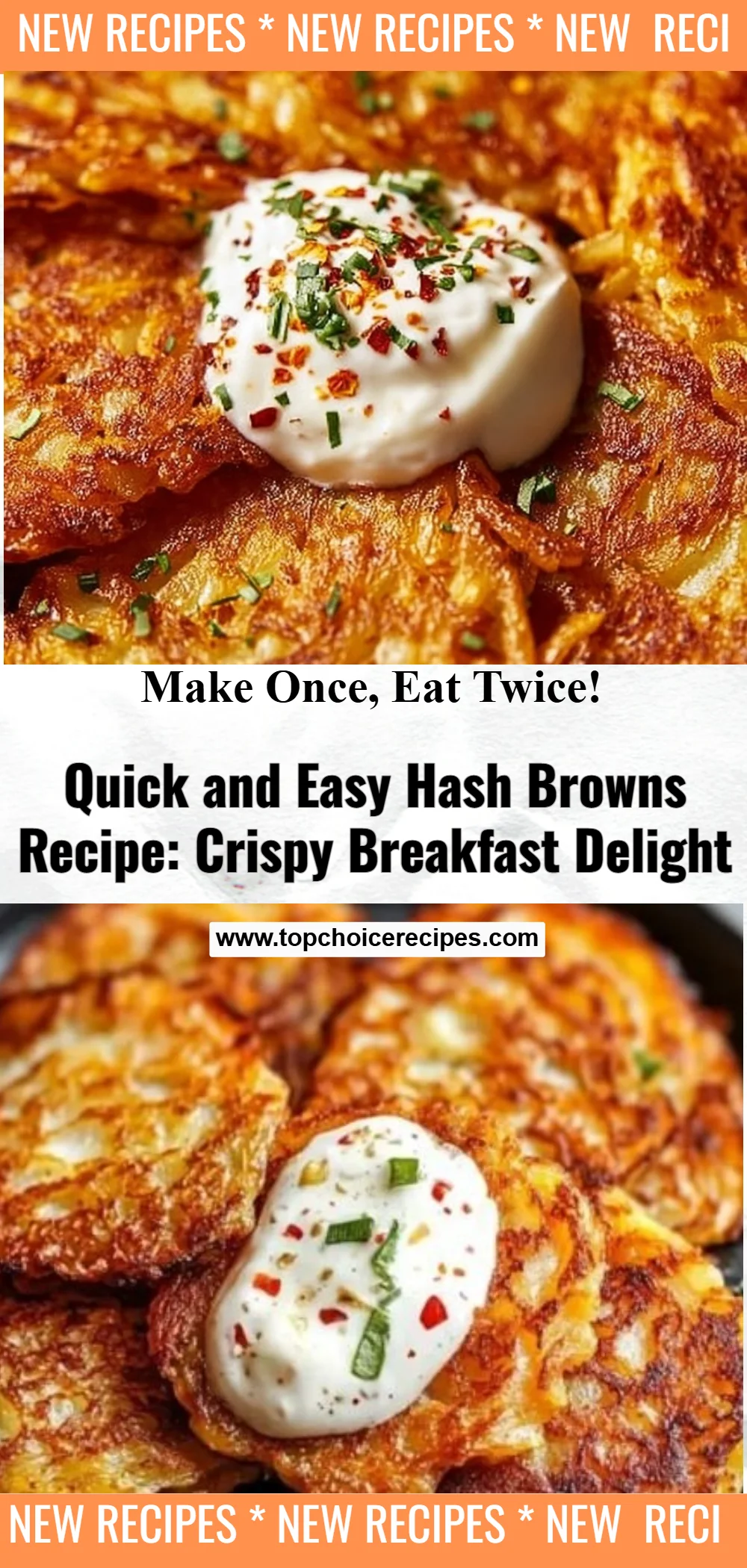 Quick and Easy Hash Browns Recipe for a Crispy Morning Treat 6 Quick and Easy Hash Browns Recipe for a Crispy Morning Treat