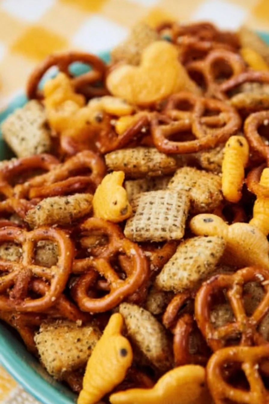 Ranch Pretzel Snack Mix 8 Ranch Pretzel Snack Mix