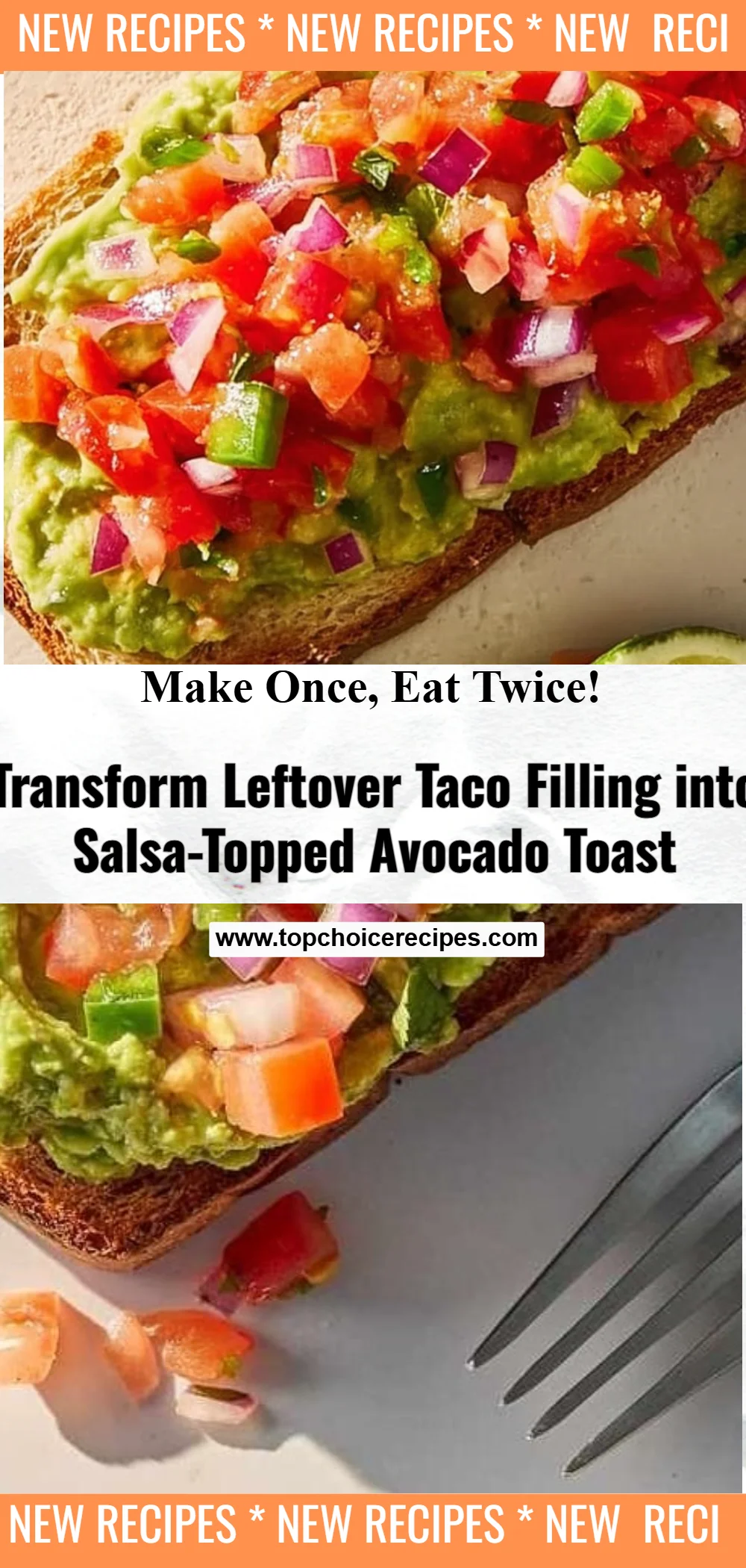 Salsa-Topped Avocado Toast