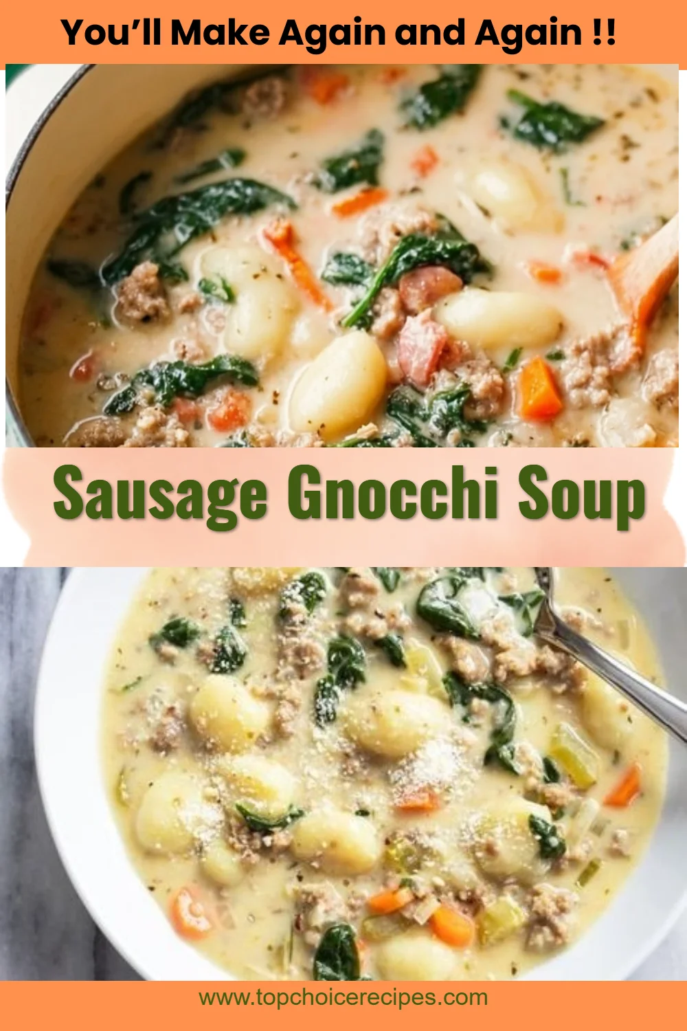 Sausage Gnocchi Soup 6 Sausage Gnocchi Soup
