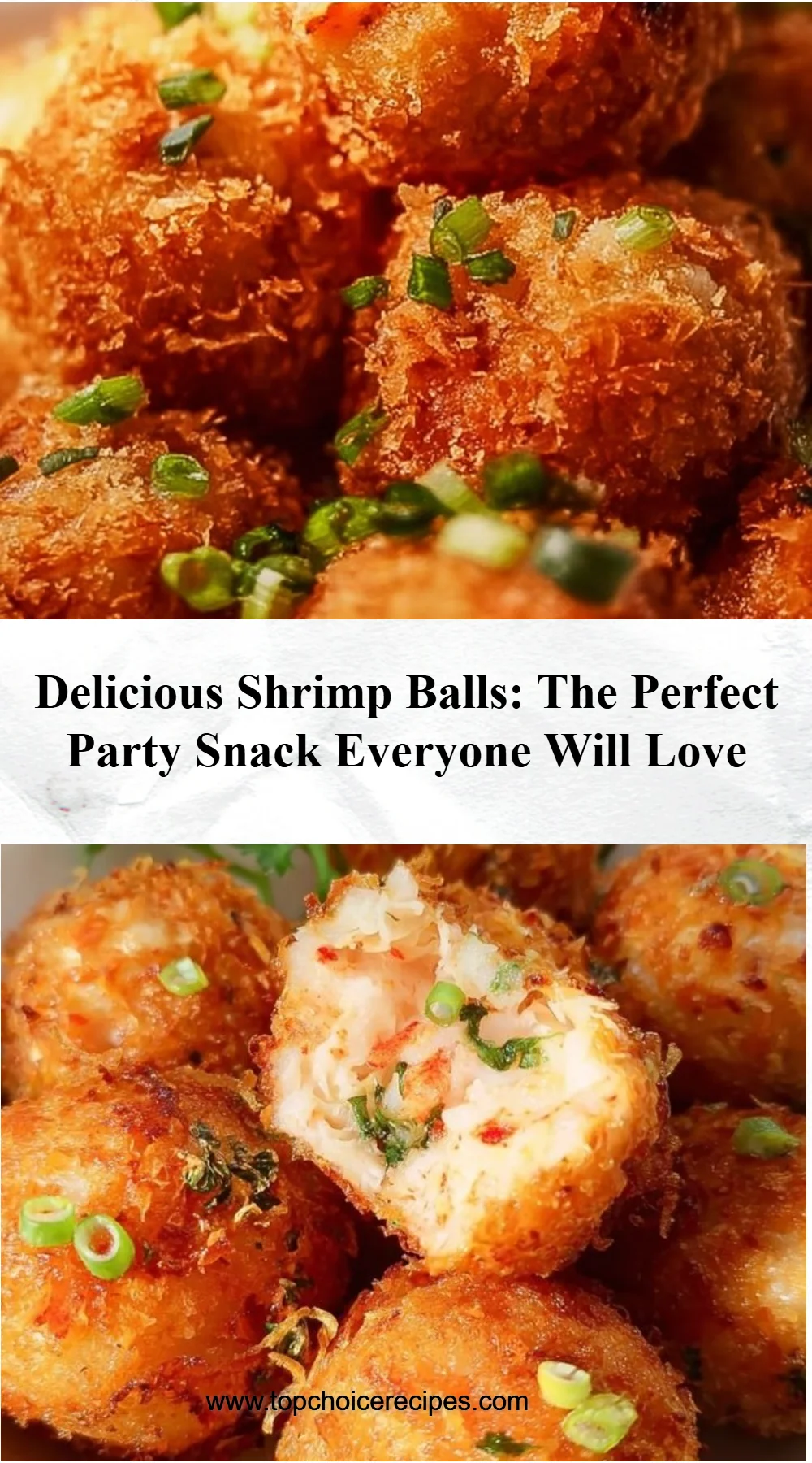 Shrimp Balls 6 Shrimp Balls