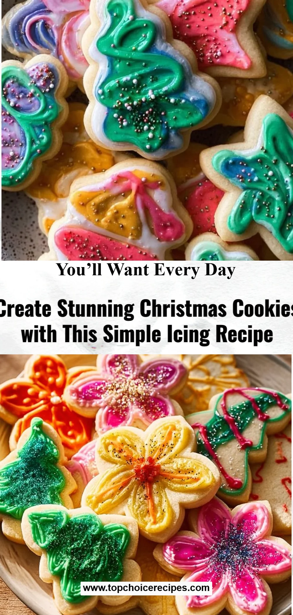 Simple Christmas Cookie Icing 6 Simple Christmas Cookie Icing