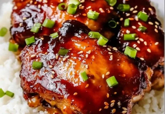 Slow Cooker Honey Garlic Chicken
