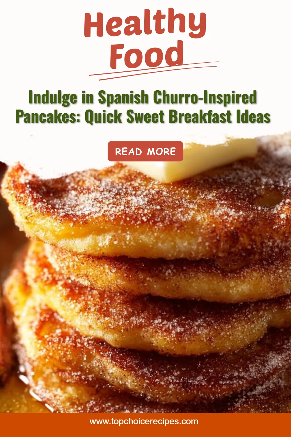 Spanish Churro-Inspired Pancakes 5 Spanish Churro-Inspired Pancakes
