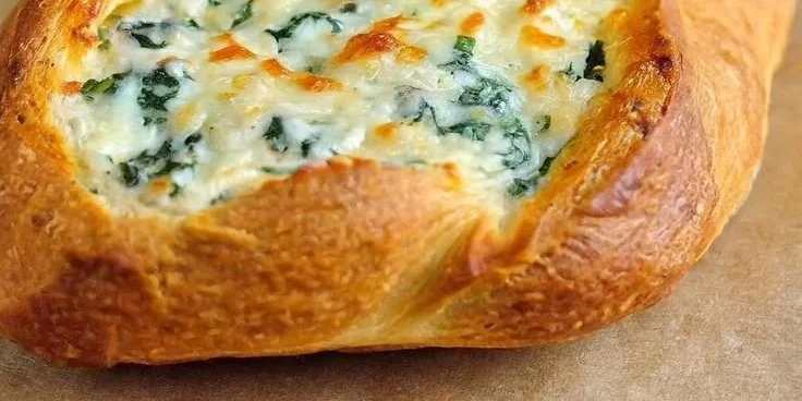 Spinach and Artichoke Stuffed Bread 7 Spinach and Artichoke Stuffed Bread