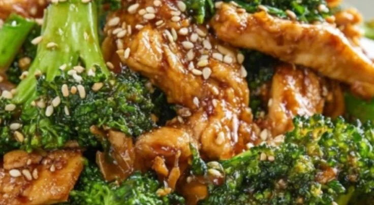 Stir-Fried Chicken with Broccoli