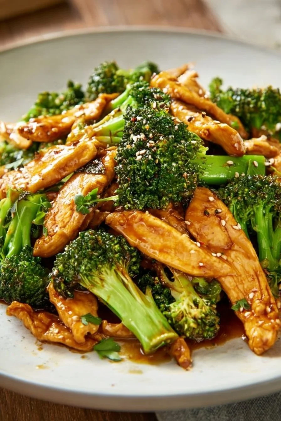 Stir-Fried Chicken with Broccoli
