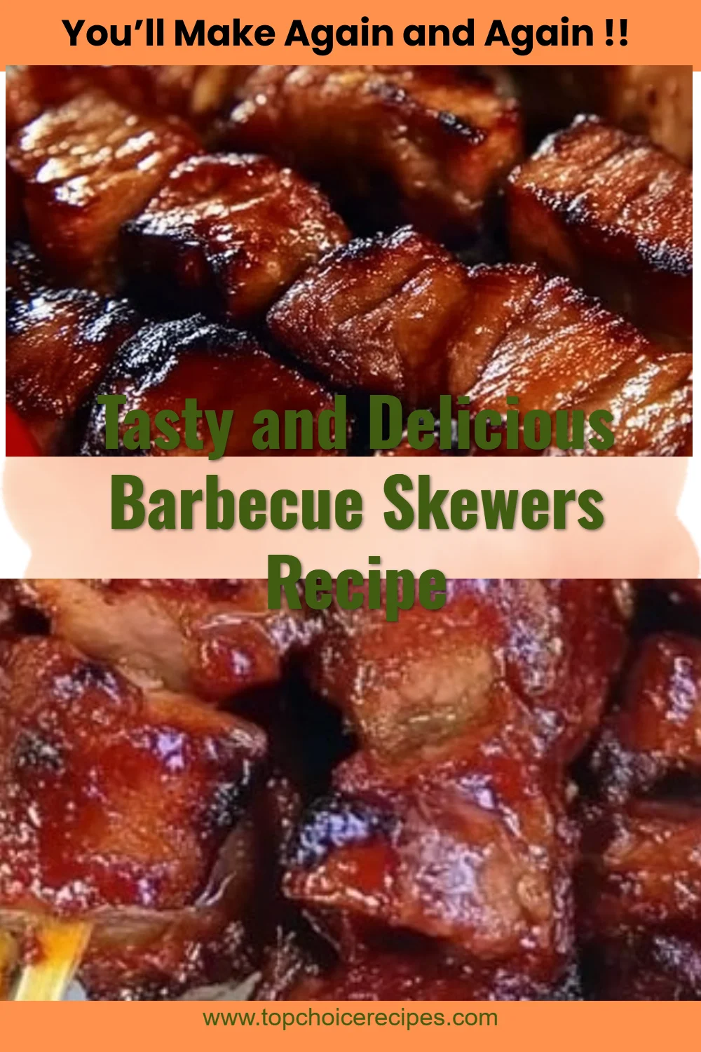 Tasty and Delicious Barbecue Skewers Recipe