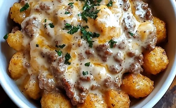 Ultimate Tater Tot Breakfast Bowl