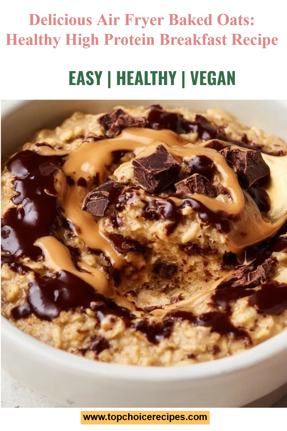 Air Fryer Baked Oats