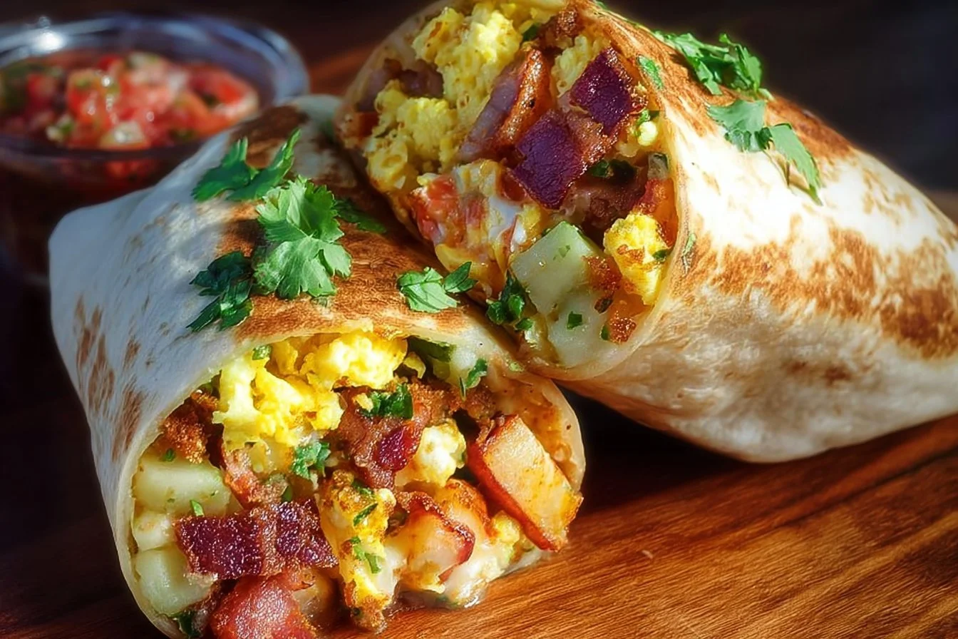 Amazing Breakfast Burritos