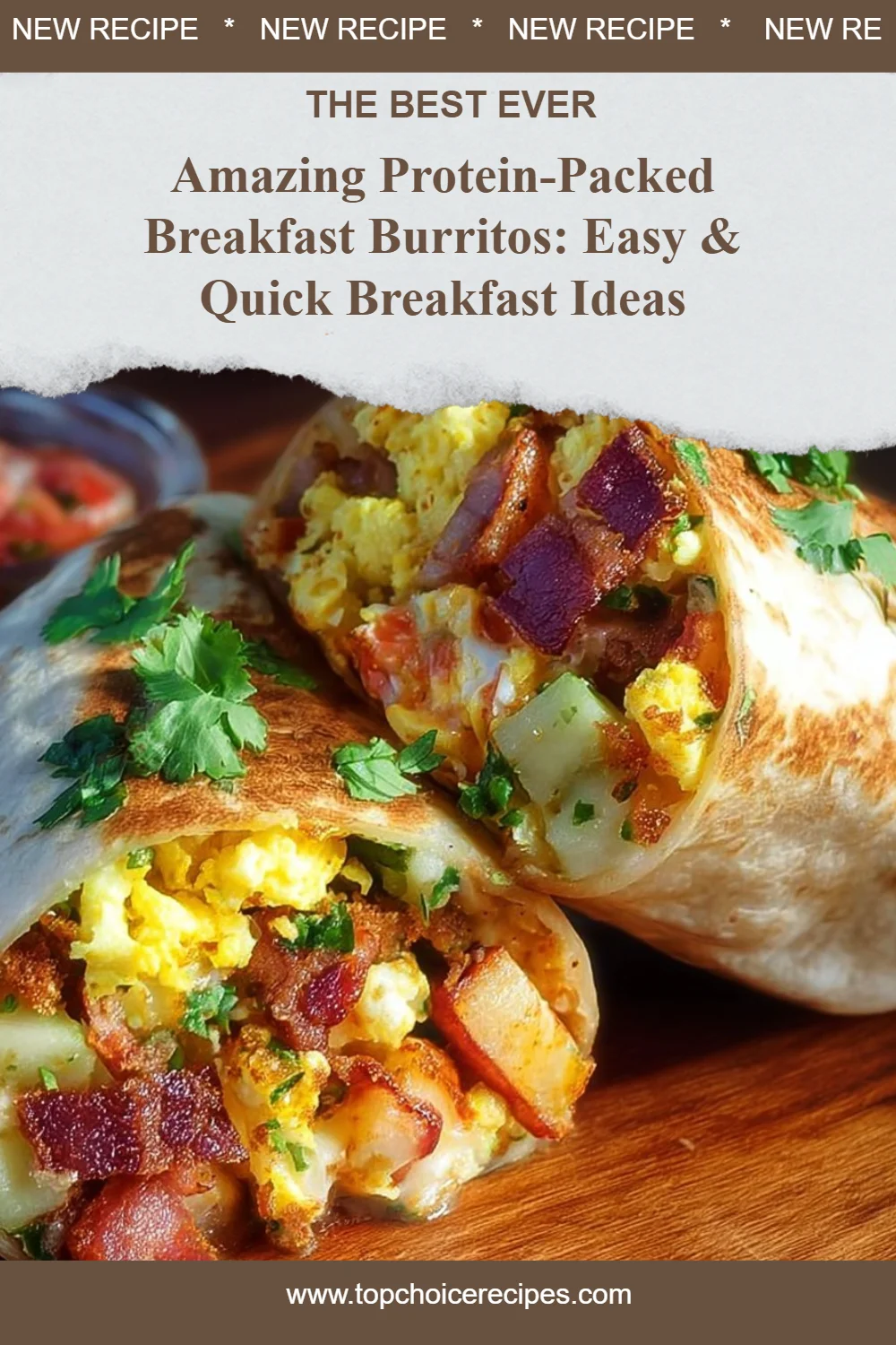 Amazing Breakfast Burritos