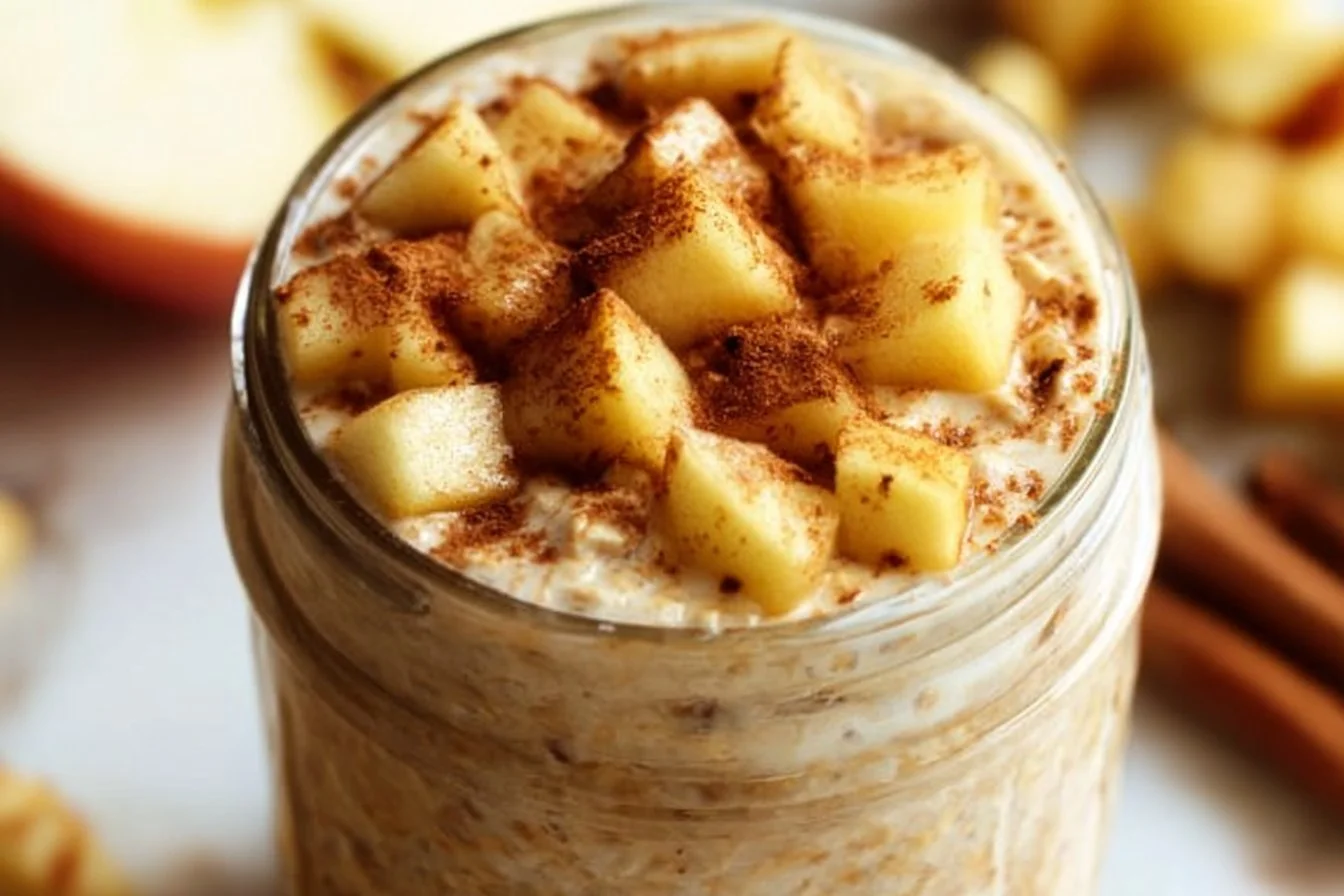 Apple Cinnamon Overnight Oats