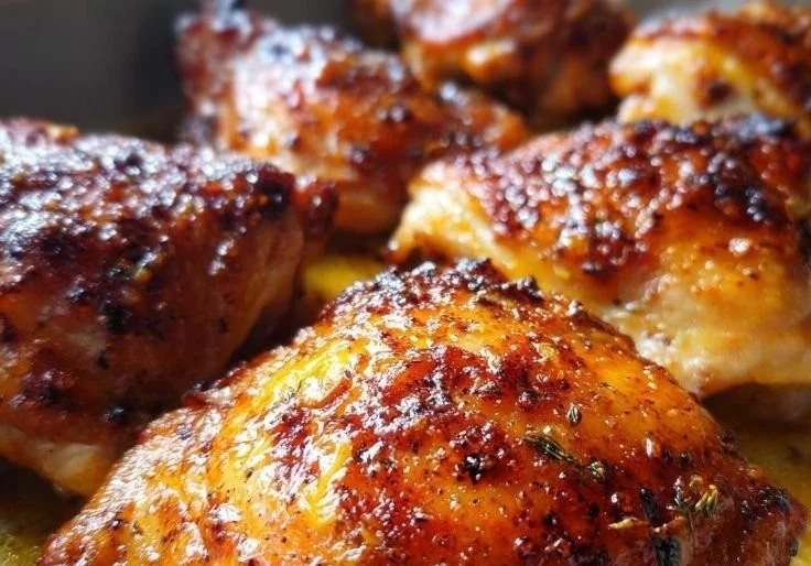 Baked Chicken Thighs