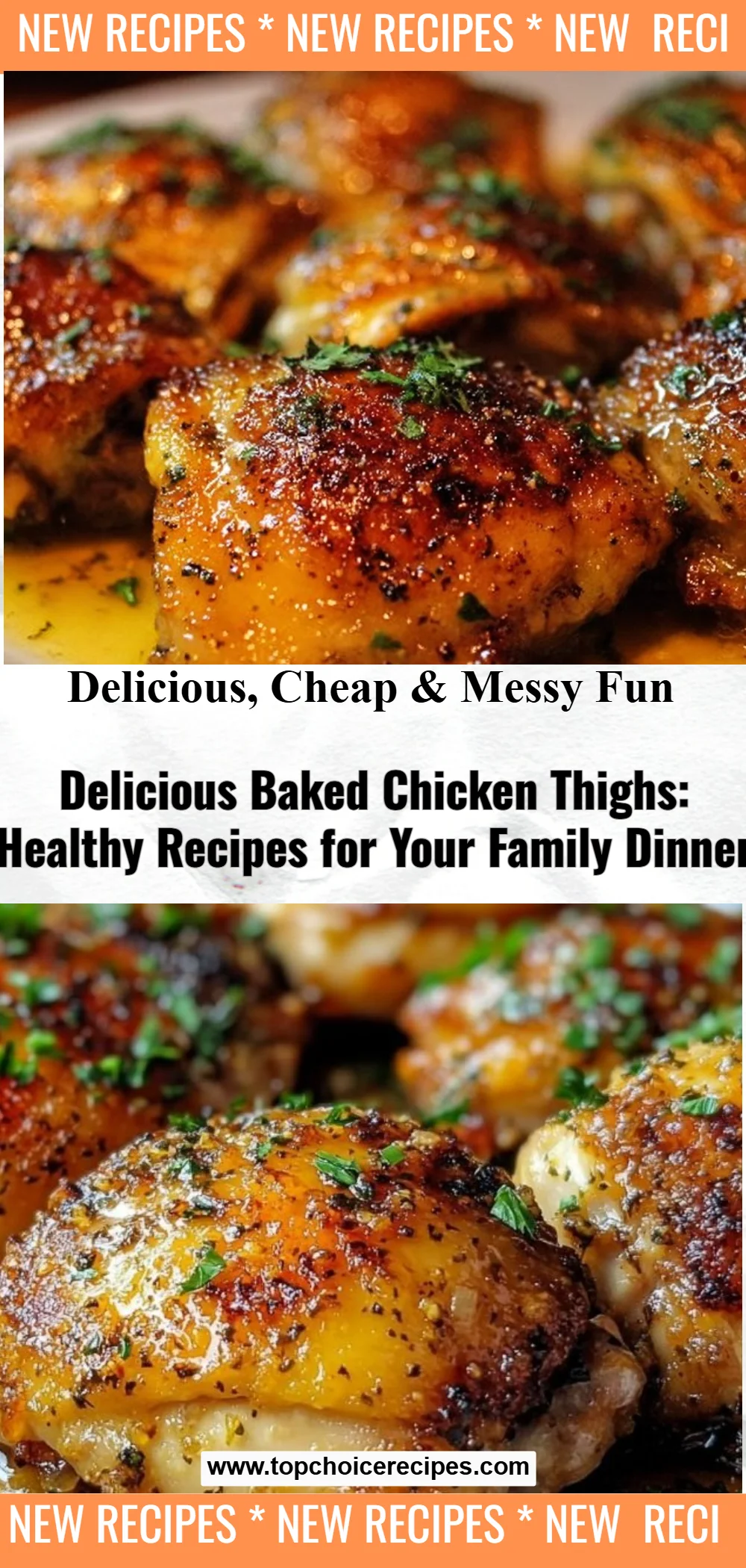 Baked Chicken Thighs