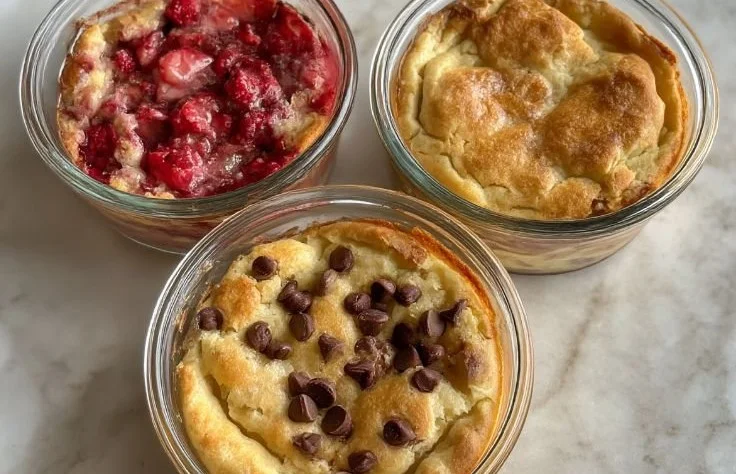Baked Protein Pancake Bowls