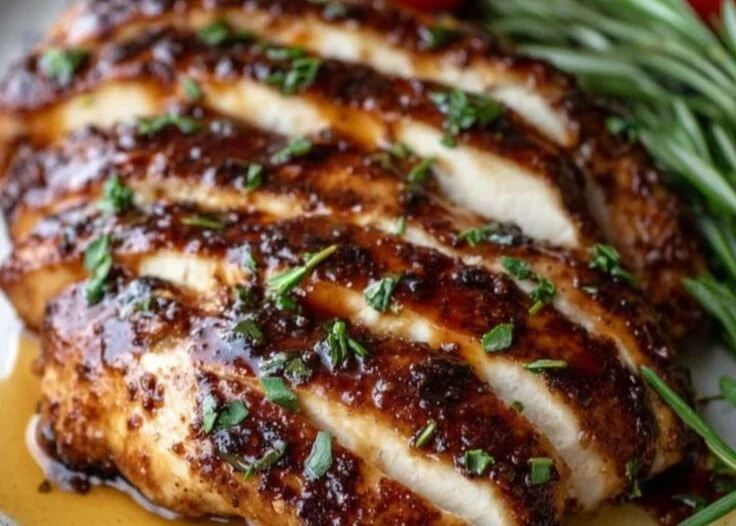 Balsamic Baked Chicken Breast