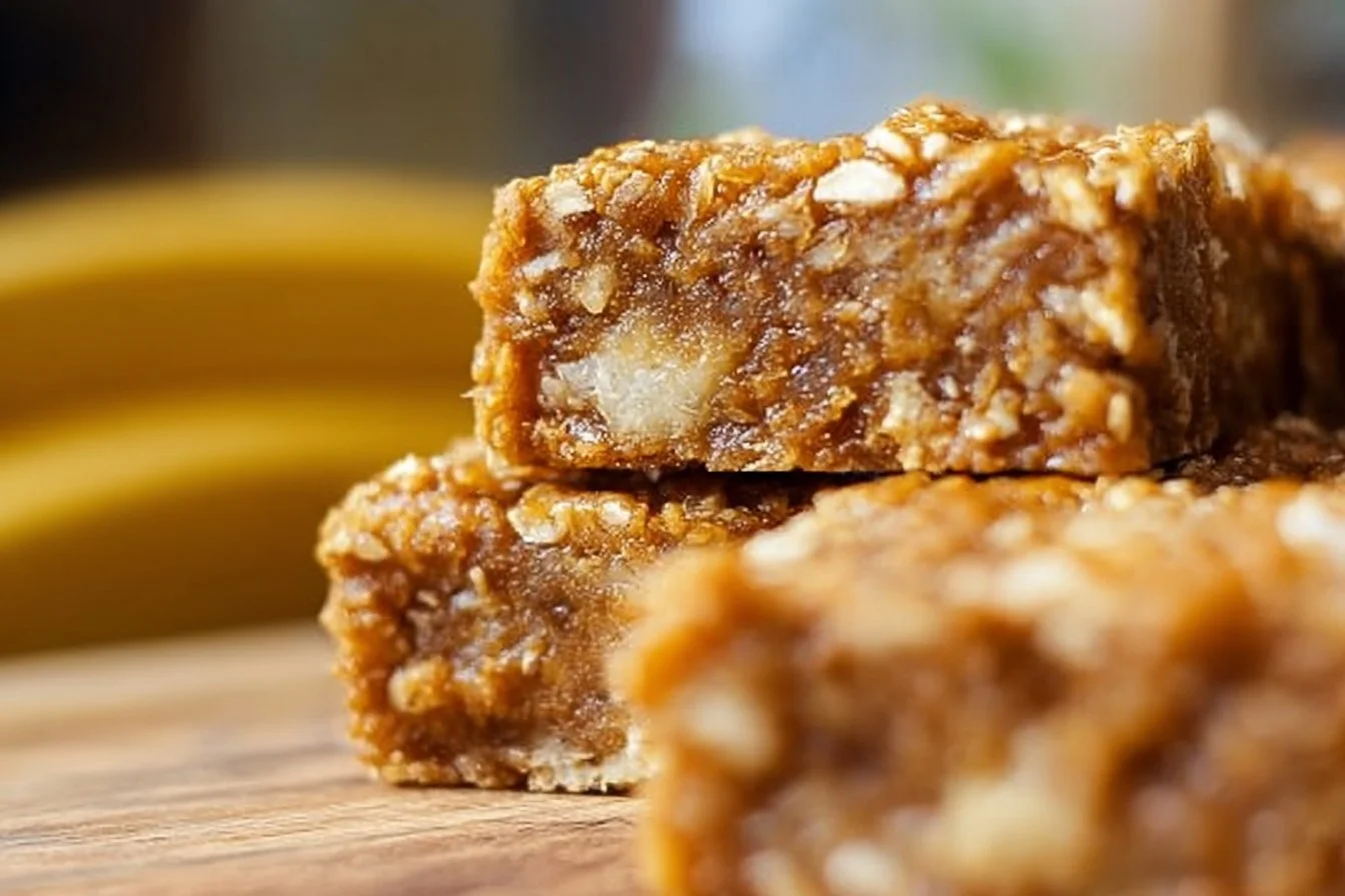 Banana Oatmeal Bars