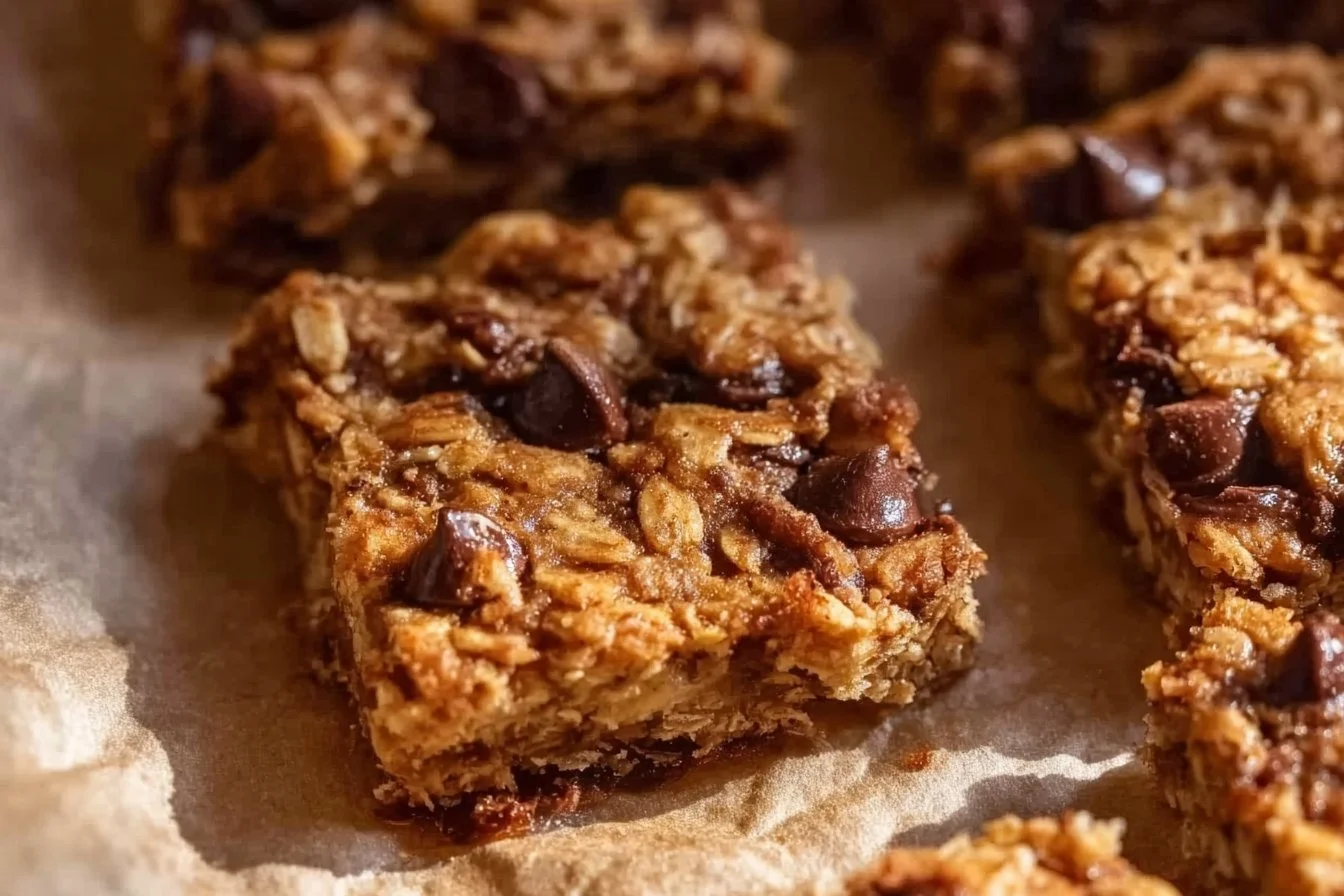 Banana Oatmeal Bars