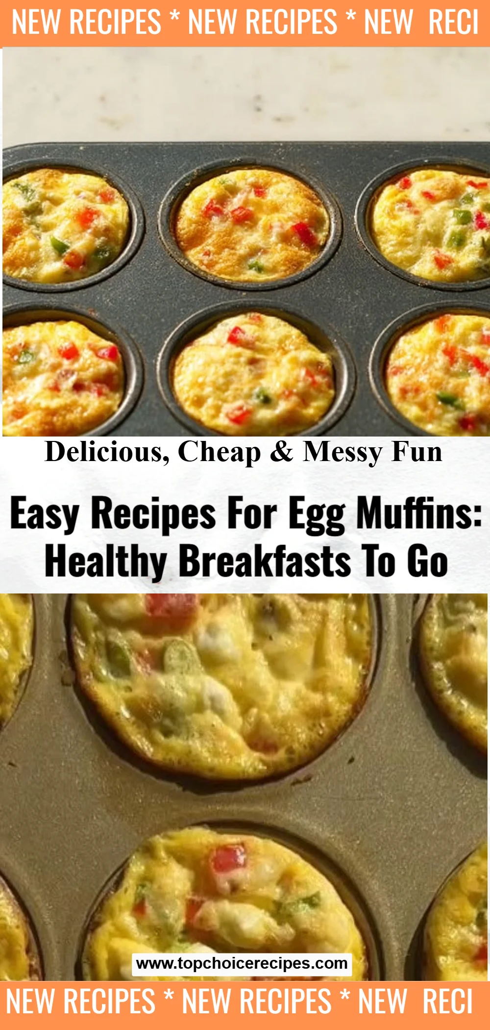 Breakfast Egg Muffins 6 Breakfast Egg Muffins