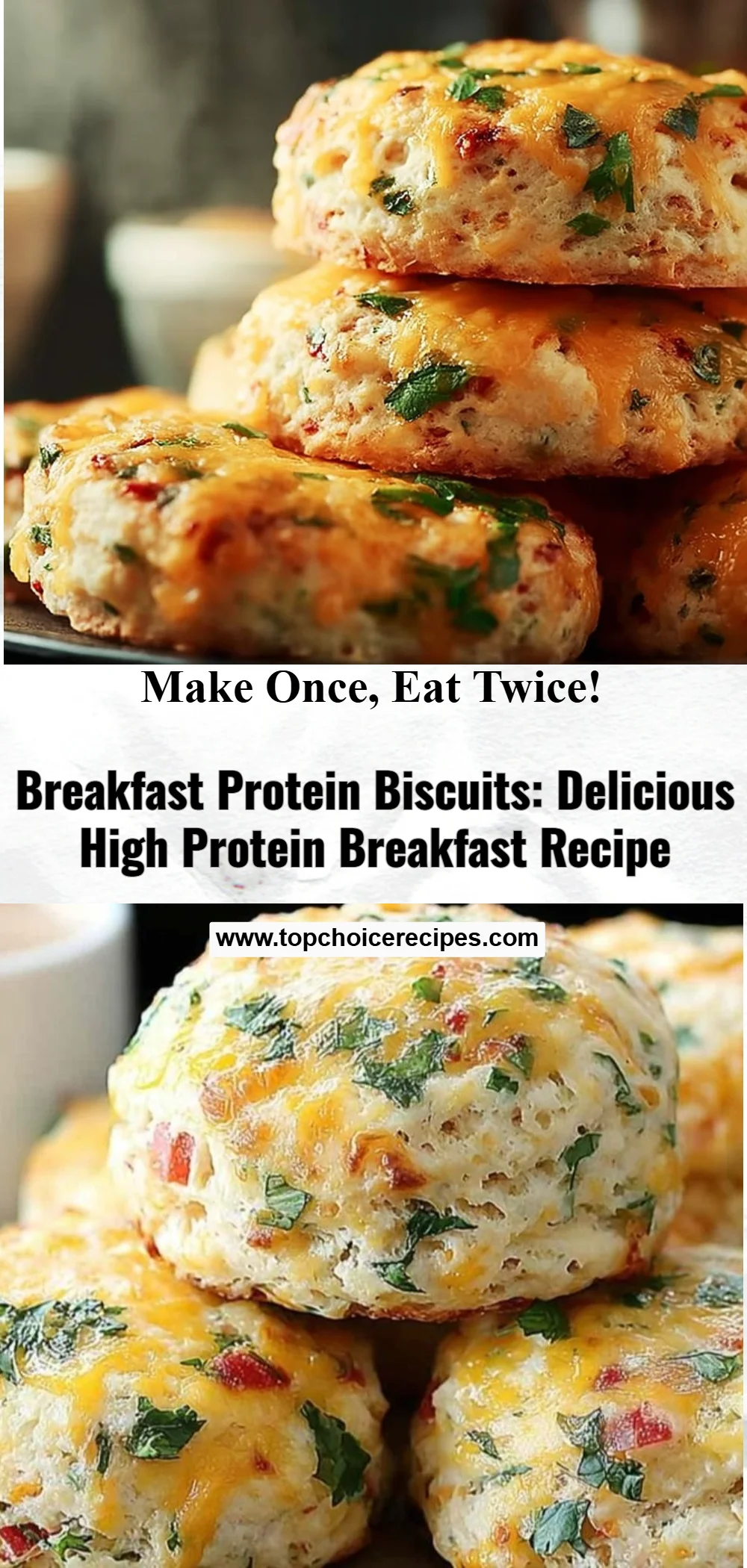 Breakfast Protein Biscuits