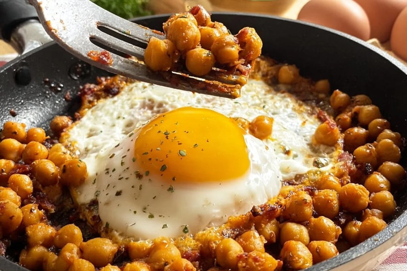 Chickpea Fried Eggs