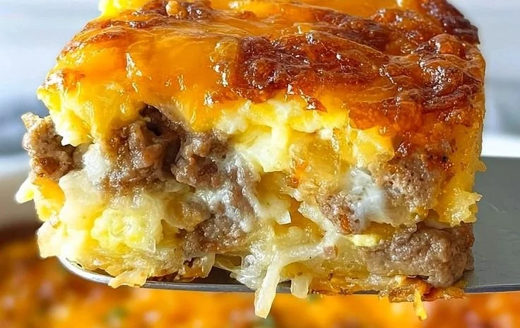 Classic Breakfast Hashbrown Casserole