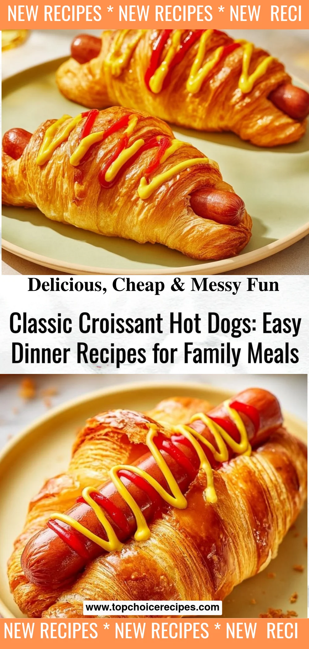 Classic Croissant Hot Dogs