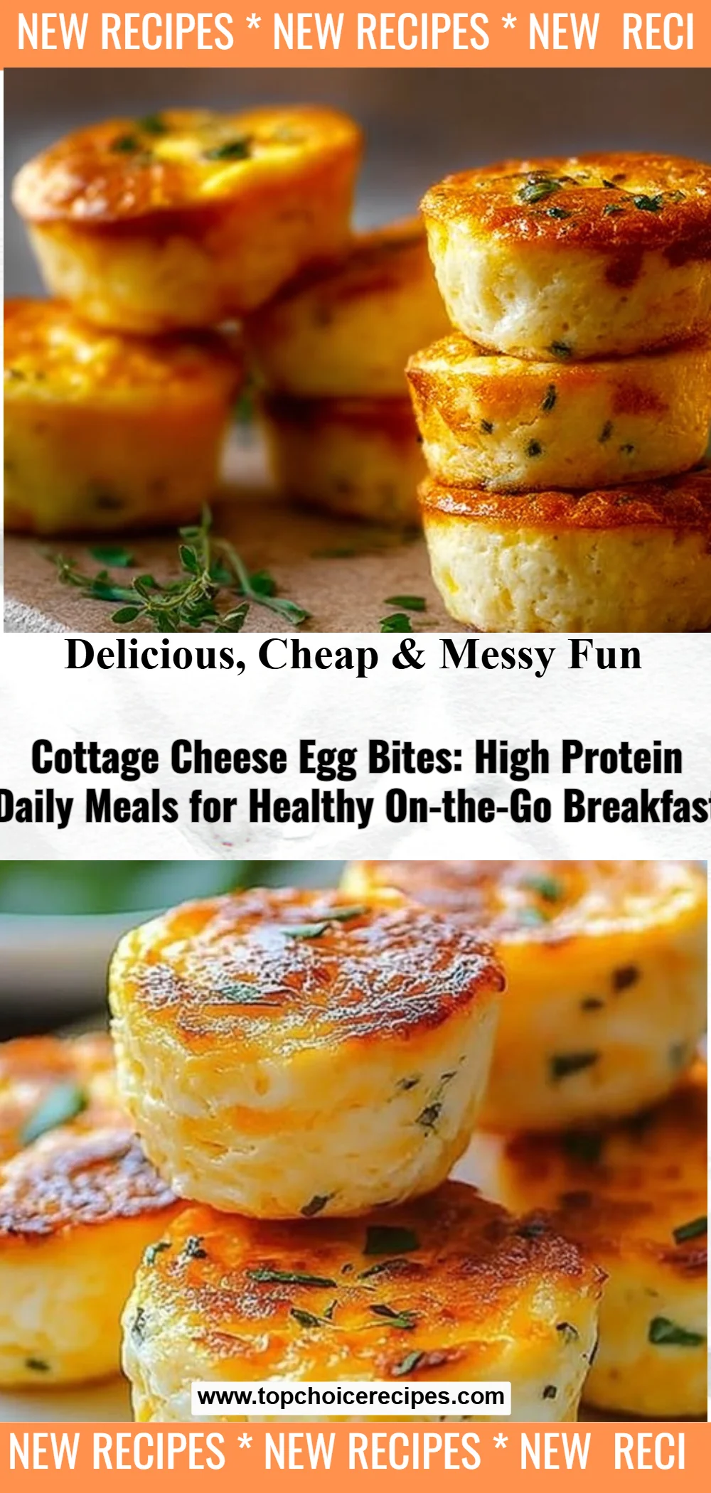Cottage Cheese Egg Bites