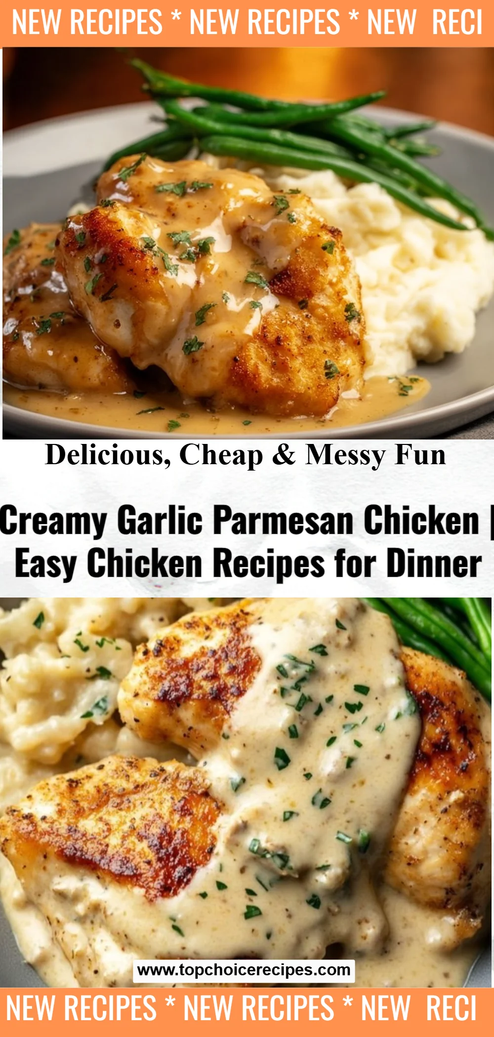 Creamy Garlic Parmesan Chicken