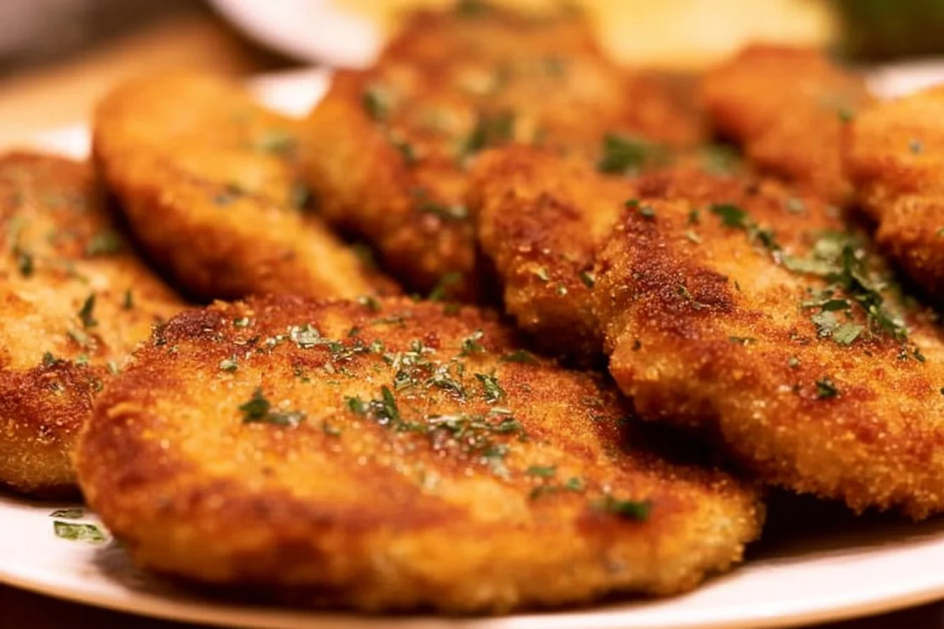 Crispy Air Fryer Chicken Cutlets