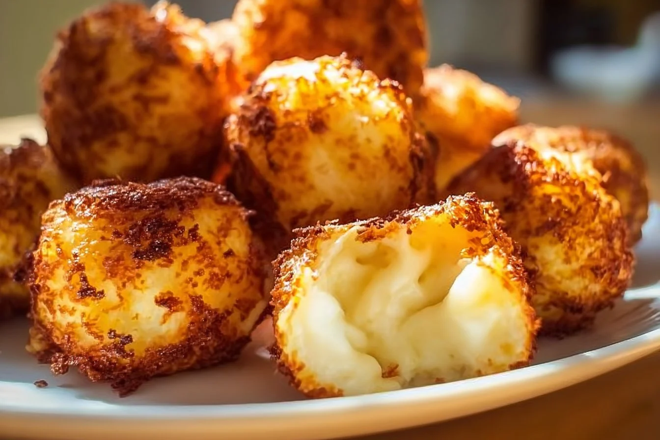 Crispy Cottage Cheese Mozzarella Bites