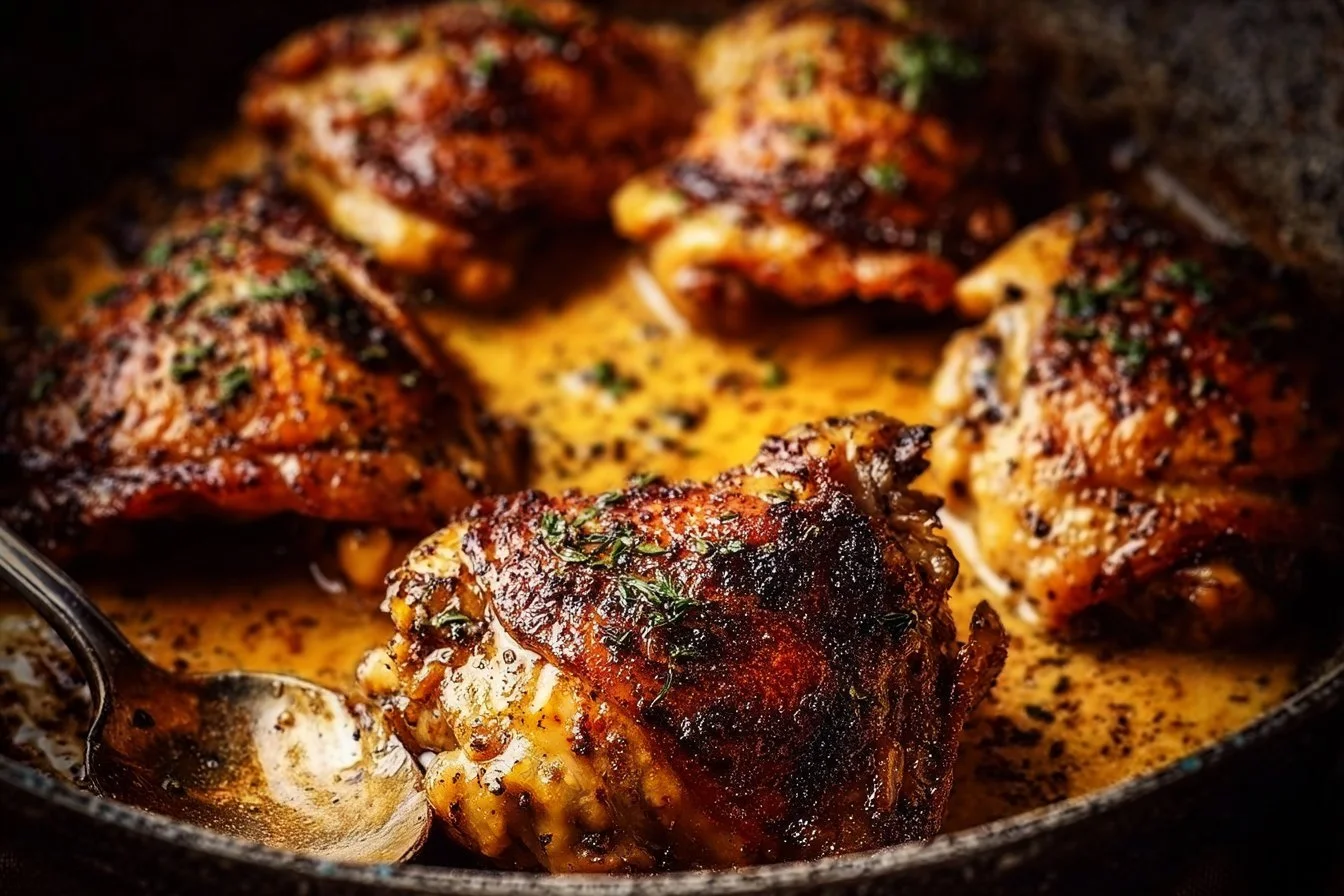 Crispy Nigella Chicken Thighs