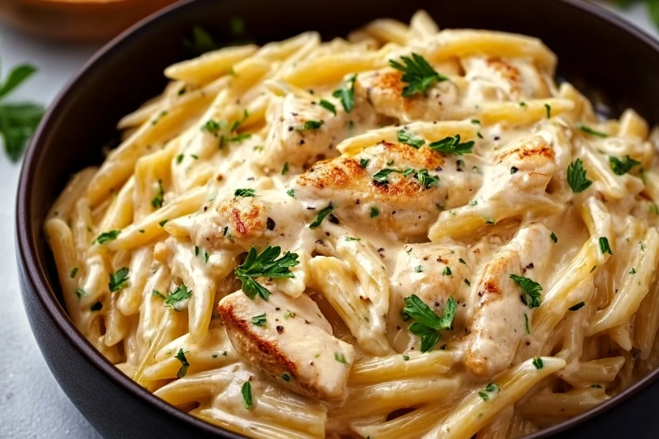 Crock Pot Creamy Cajun Chicken Pasta