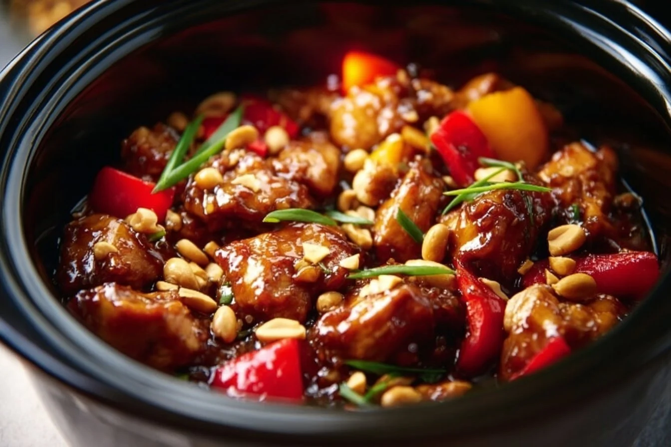 Crockpot Kung Pao Chicken