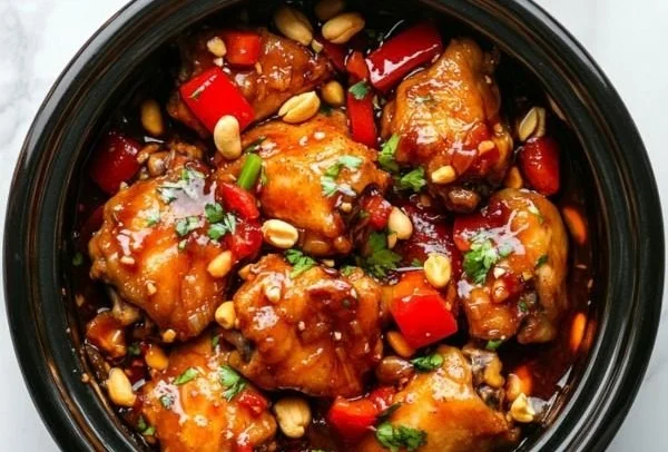 Crockpot Kung Pao Chicken