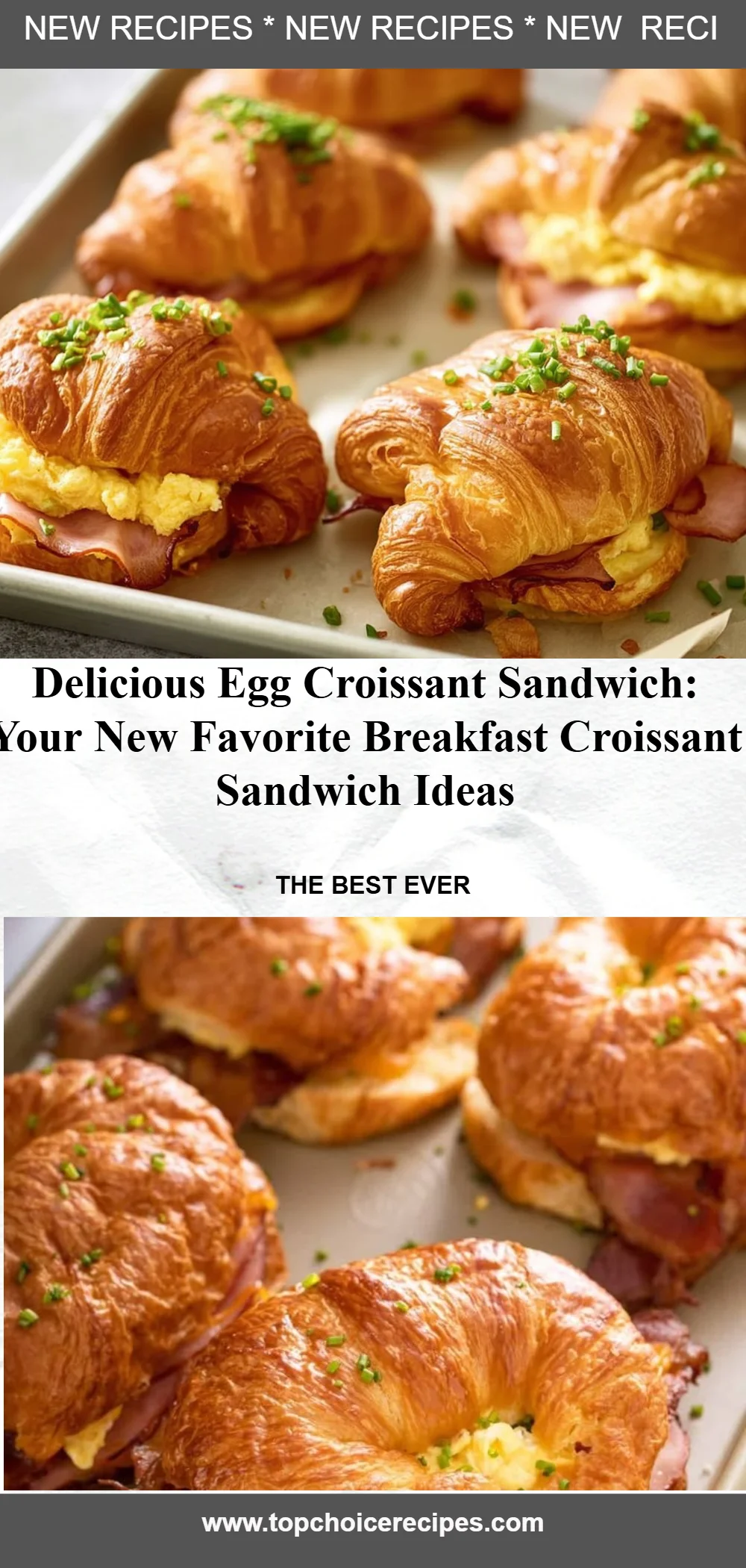 Croissant Breakfast Sandwiches 5 Croissant Breakfast Sandwiches