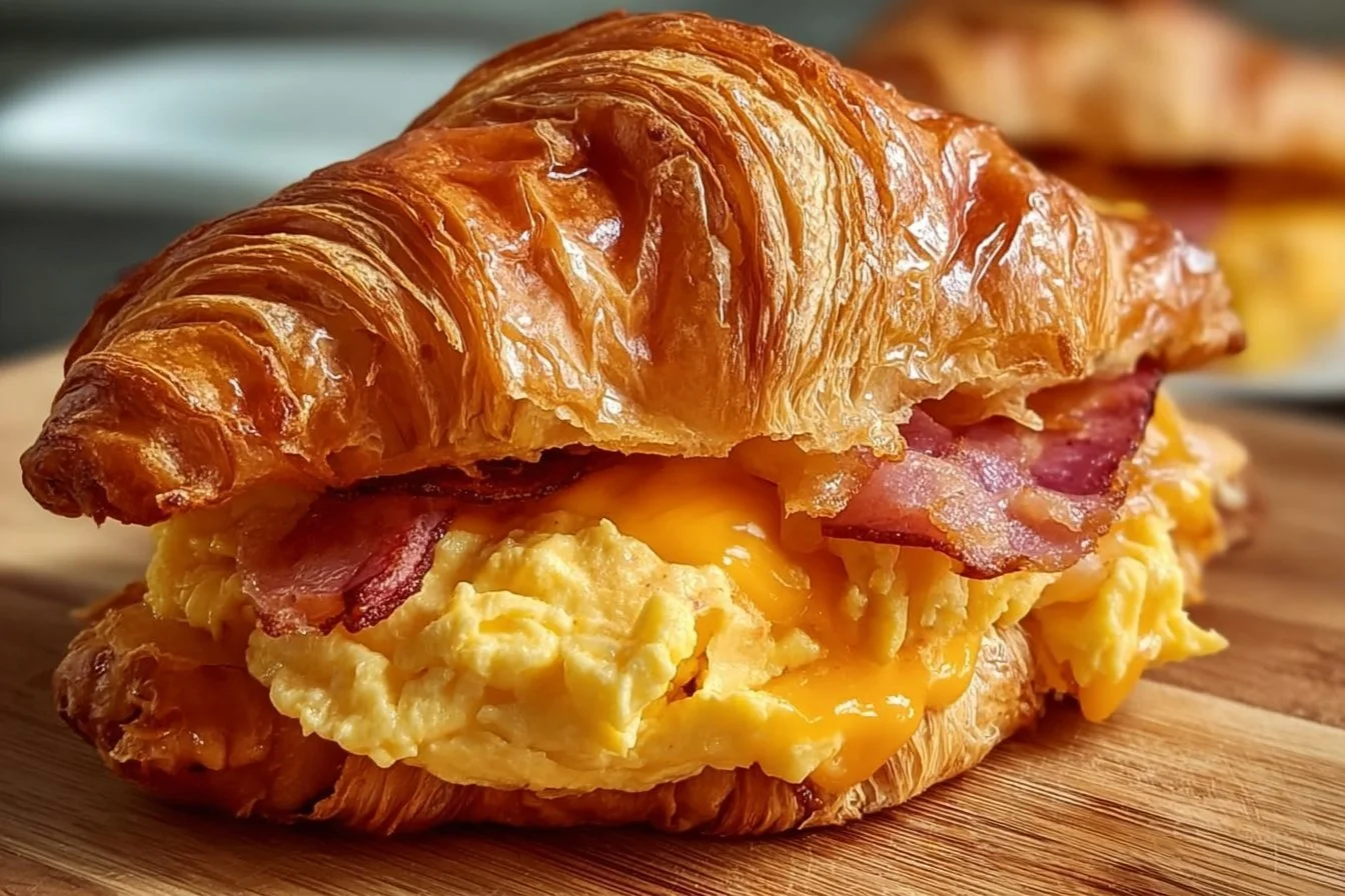 Croissant Breakfast Sandwiches