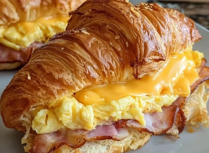 Croissant Breakfast Sandwiches