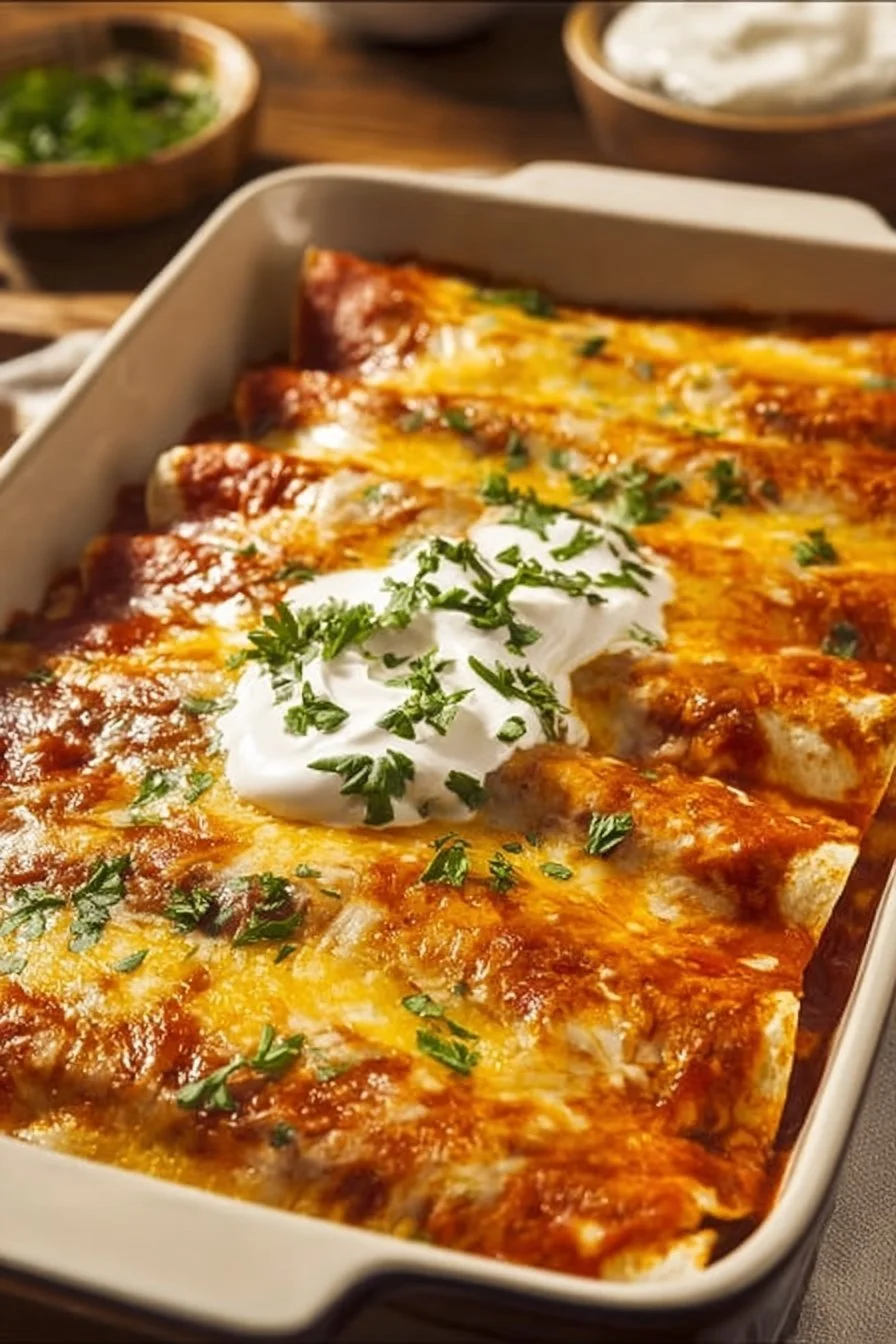 Delicious Chicken Enchiladas