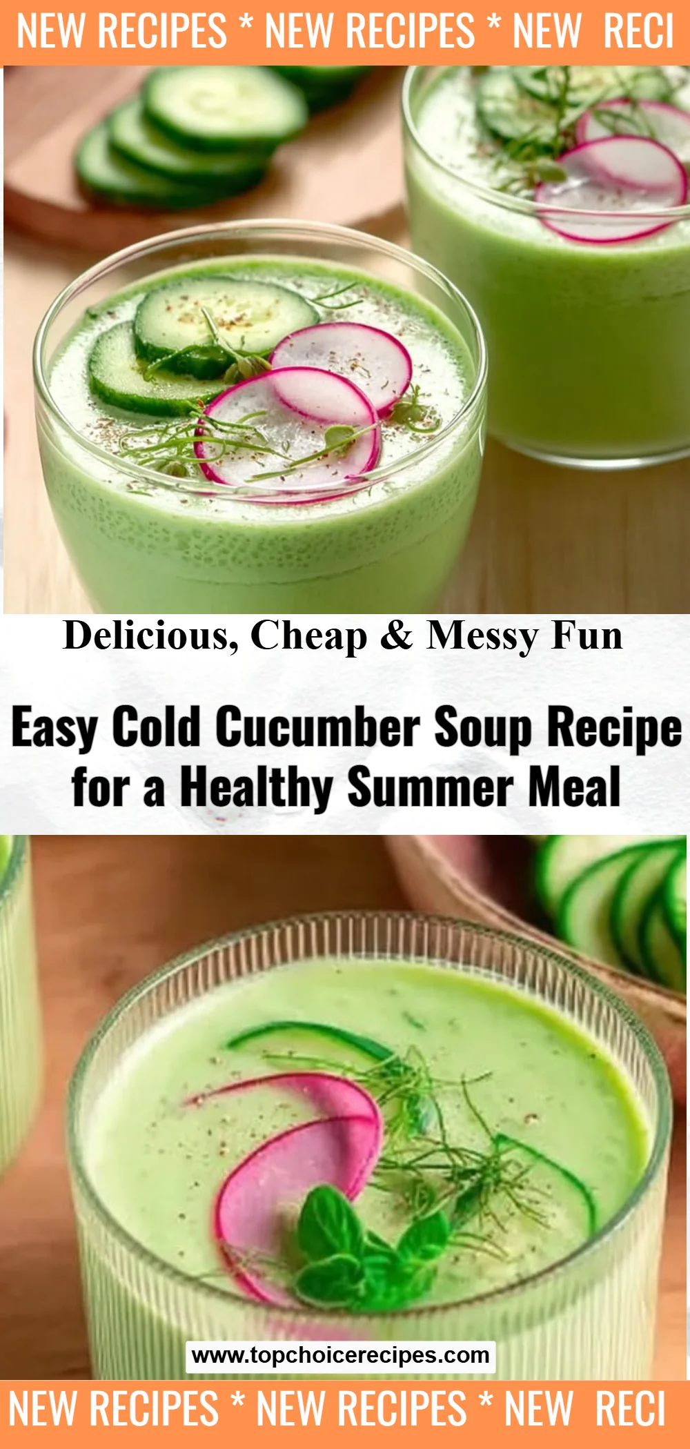 Easy Cold Cucumber Soup