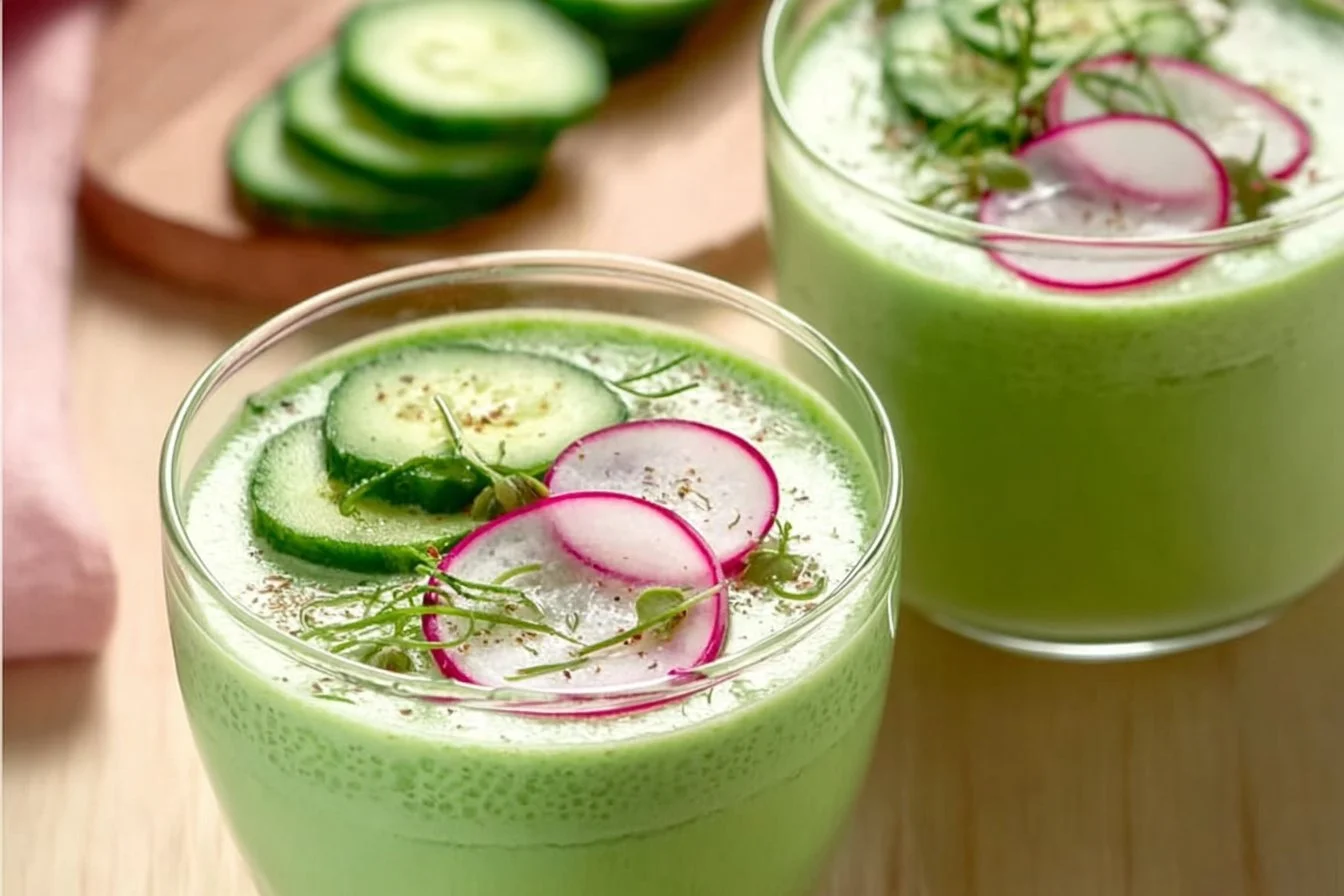 Easy Cold Cucumber Soup