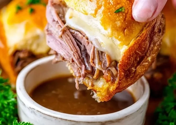 Easy French Dip Sliders