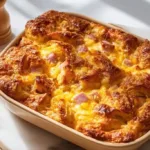 easy ham and cheese croissant breakfast casserole 2026 02 15 233301 1024x683 1 Top choice recipes