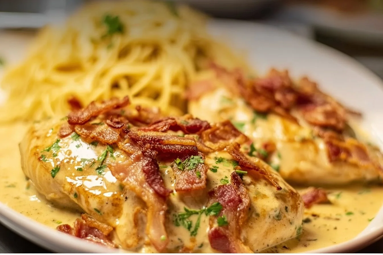 Easy Slow Cooker Crack Chicken recipe with creamy sauce and tender chicken