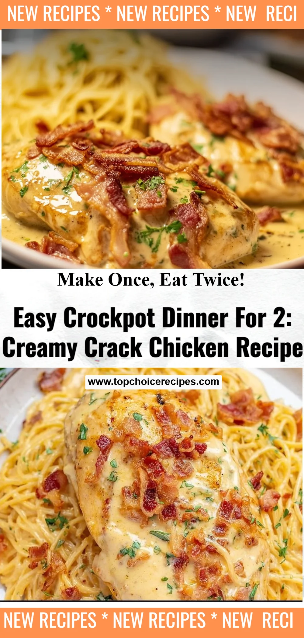 Easy Slow Cooker Crack Chicken