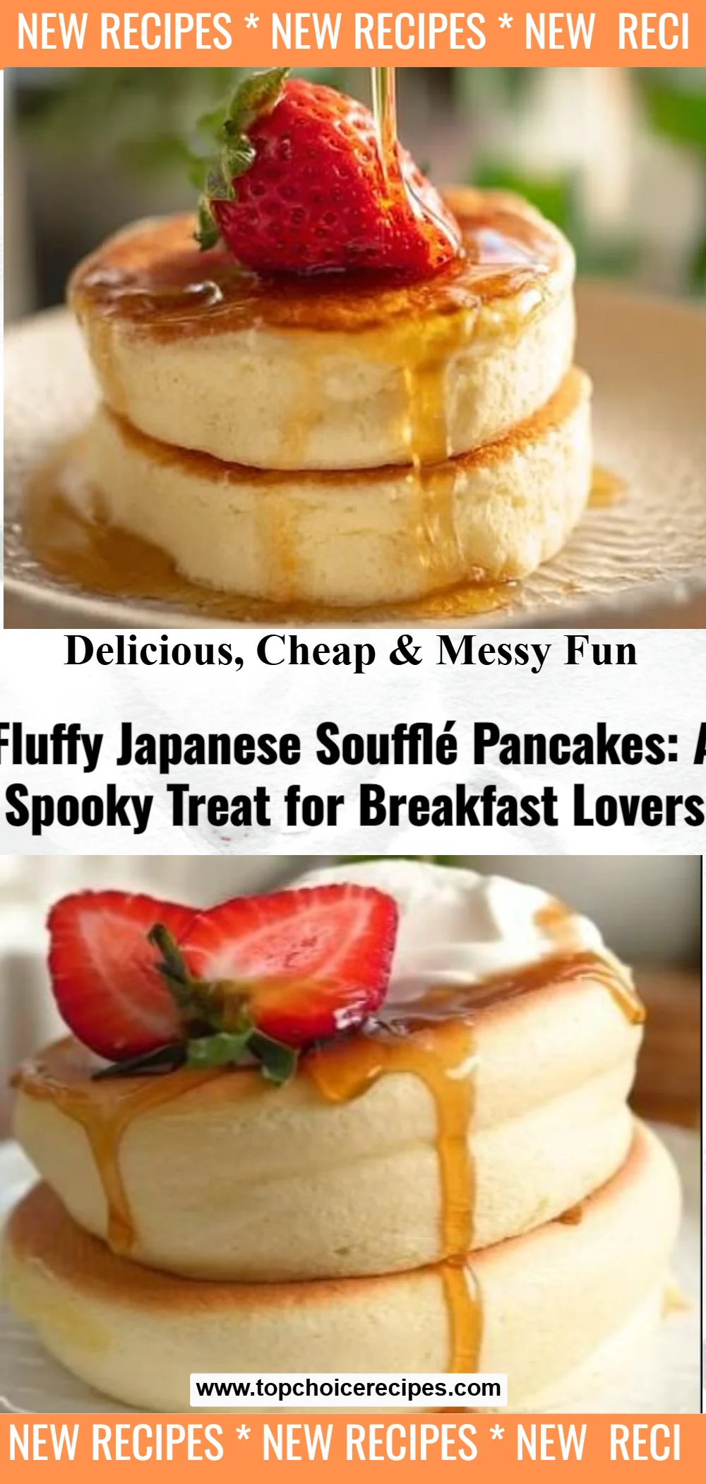 Fluffy Japanese Soufflé Pancakes 5 Fluffy Japanese Soufflé Pancakes