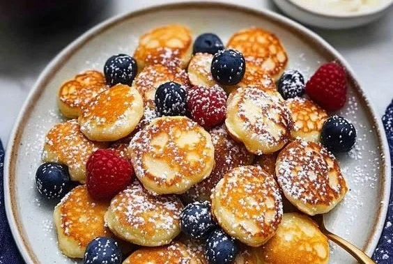 Fluffy Mini Pancakes