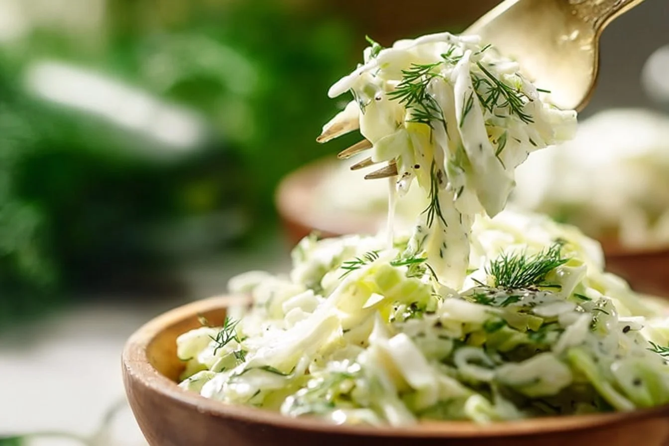 Garlic Dill Coleslaw Dressing